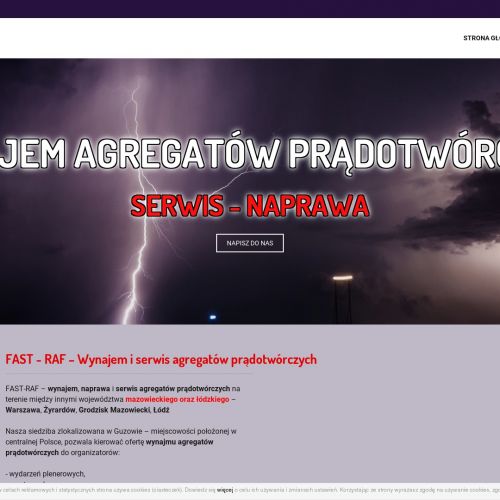 Wynajem agregatów prądotwórczych