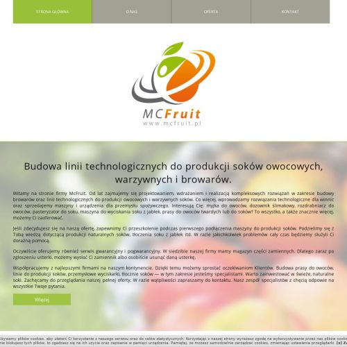 Prasa do owoców projekt