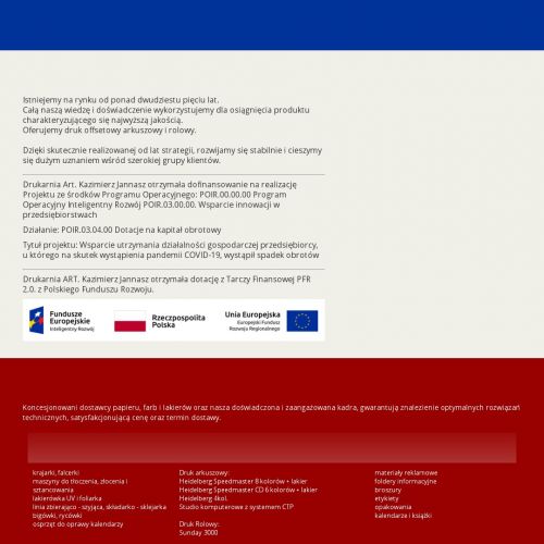 Druk kalendarzy - Warszawa