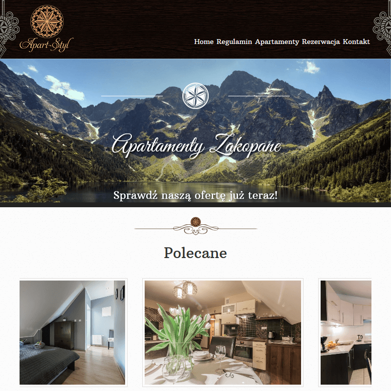 Zakopane - apartament brzozowa