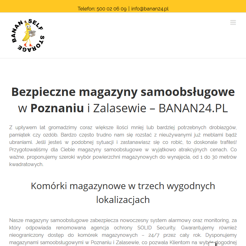Magazyn do wynajęcia w Poznaniu