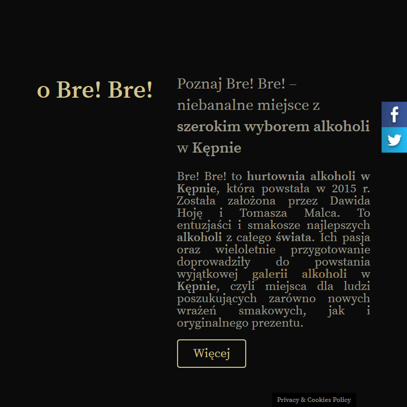 Goral vodka Wrocław