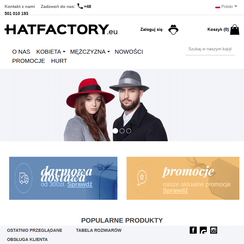 Warszawa - kapelusze