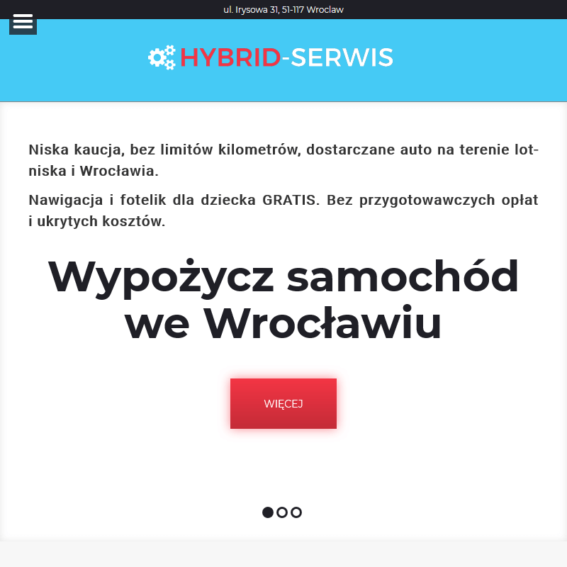 Wypożyczalnia pojazdów - Wrocław