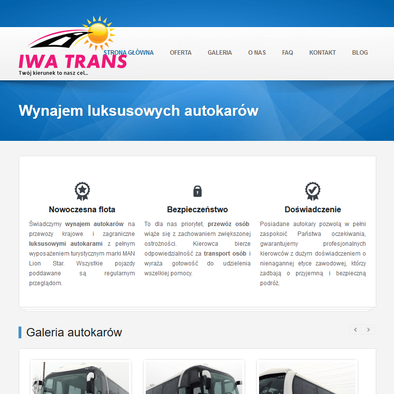 Wynajem autokarów łódzkie w Łodzi